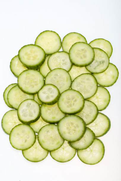 新鲜黄瓜切片图片下载