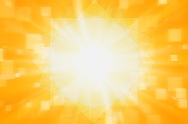 抽象的黄色与方形背景。图片下载