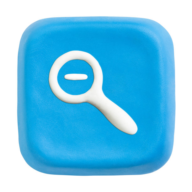 蓝色方块缩小键。为按钮，图标剪辑路径图片下载