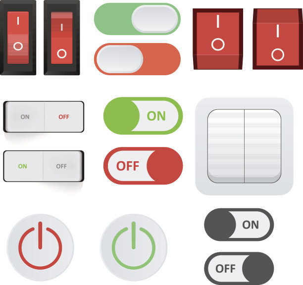 电源开关图片下载