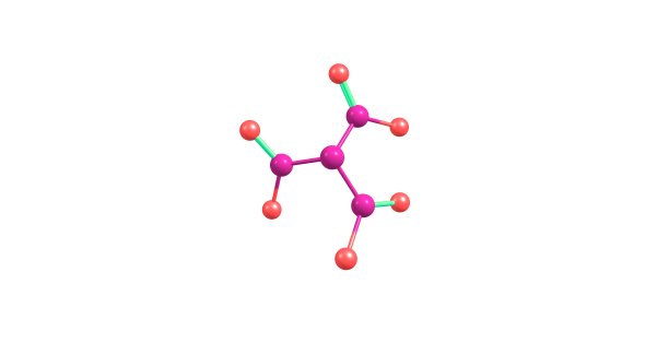 三硝酰胺分子孤立在白色上图片下载