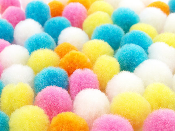 特写彩色彩球彩球纹理背景图片下载