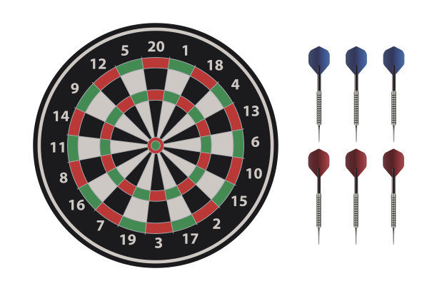 目标和飞镖图片下载