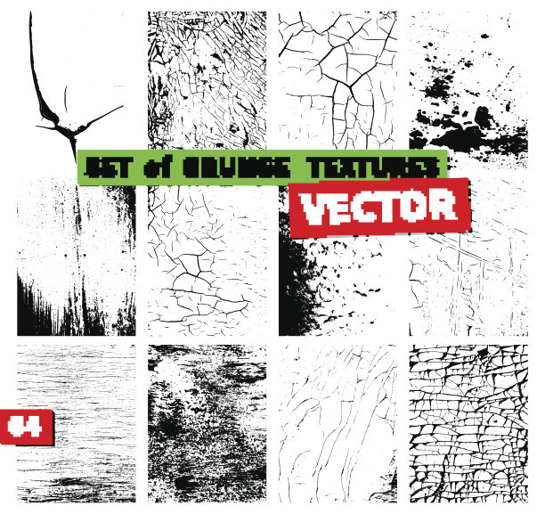 一组垃圾纹理图片下载