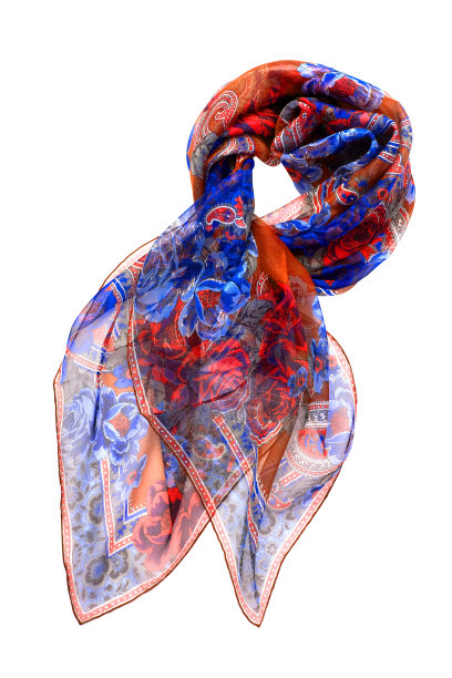 丝绸围巾图片下载