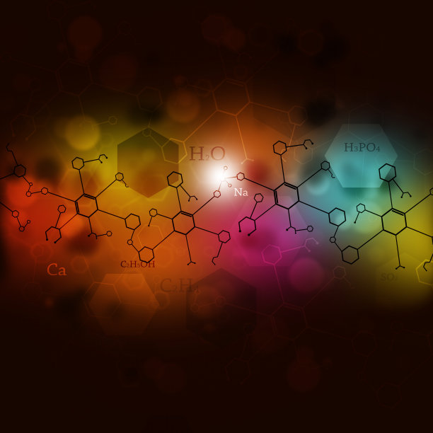 抽象科学多色背景图片下载