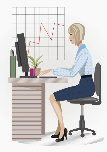 办公室女人图片下载