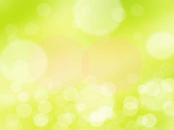 淡淡的散景抽象的黄色背景图片下载