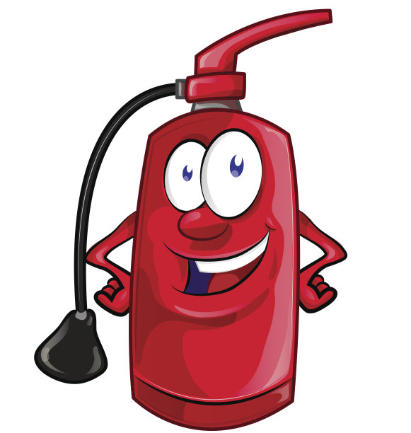 灭火器卡通人物图片下载