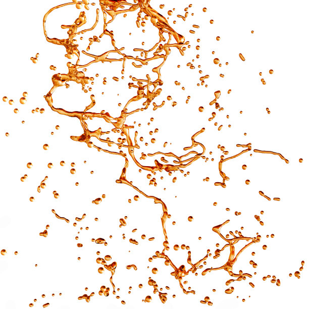 液体飞溅：酒精、茶、可乐等饮品图片下载