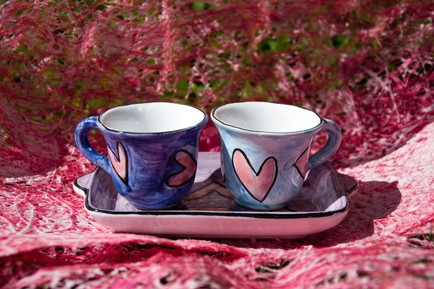 情侣咖啡杯图片下载