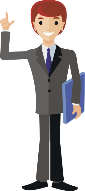 商人拿着公文包图片下载