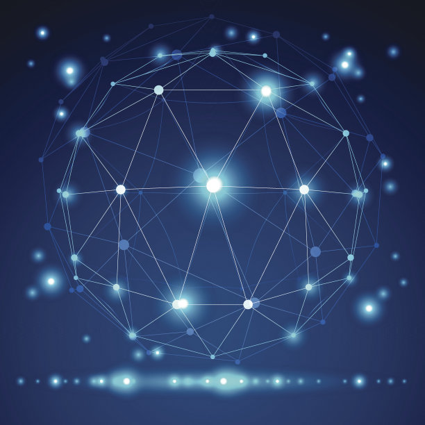 抽象矢量三维线框几何对象，清除eps 10。图片下载