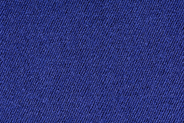 蓝色涤纶织物纹理背景，近距离图片下载
