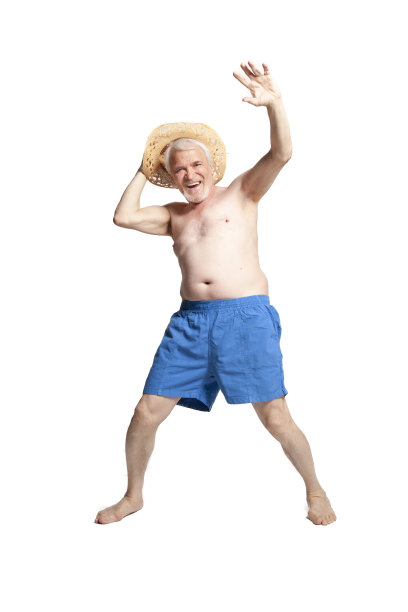 快乐活跃的老人图片下载