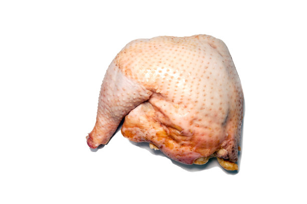生鸡腿孤立上白图片下载