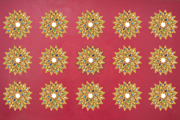 背景墙纹理细腻，小插画图片下载