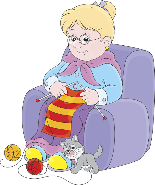 奶奶织图片下载