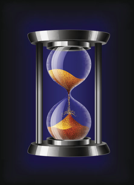 透明矢量沙钟图片下载