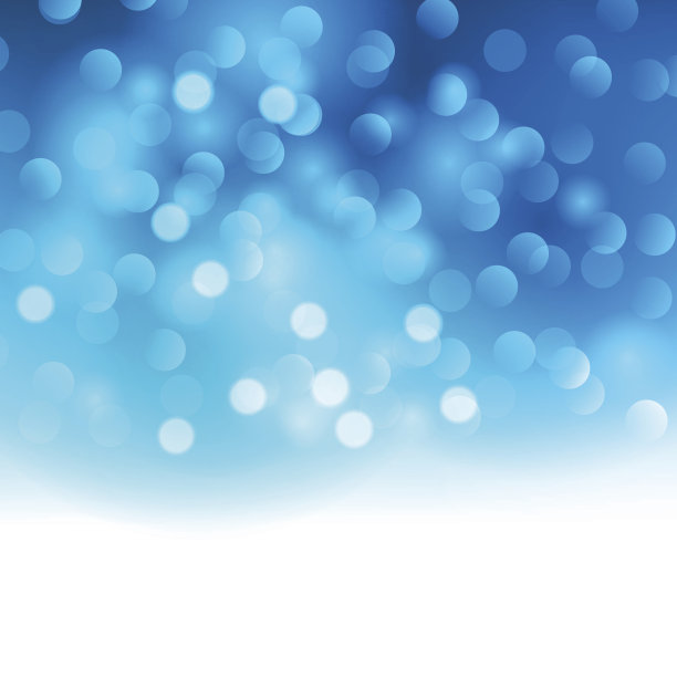 圣诞快乐，蓝色灯光背景图片下载