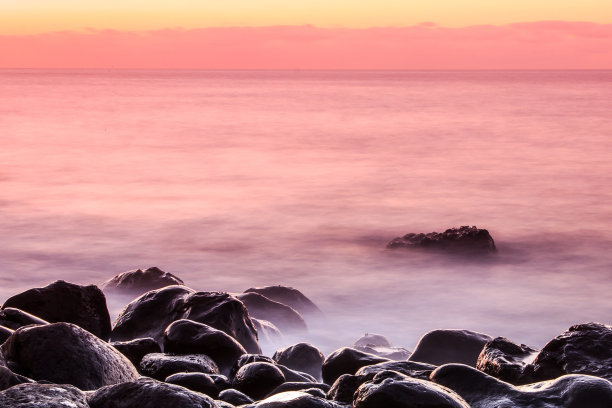 海滩上的日落图片下载