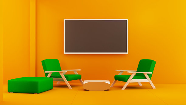 电视显示3d渲染图片下载