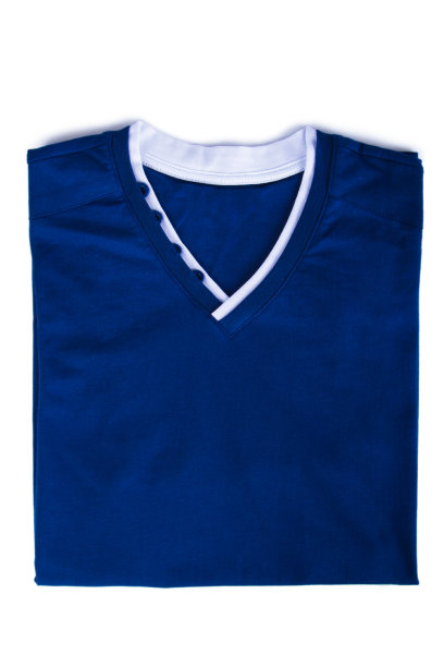 蓝色的t恤图片下载