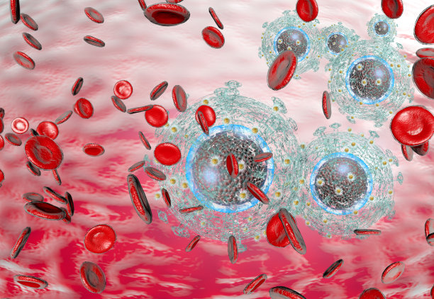 艾滋病的HIV病毒图片下载