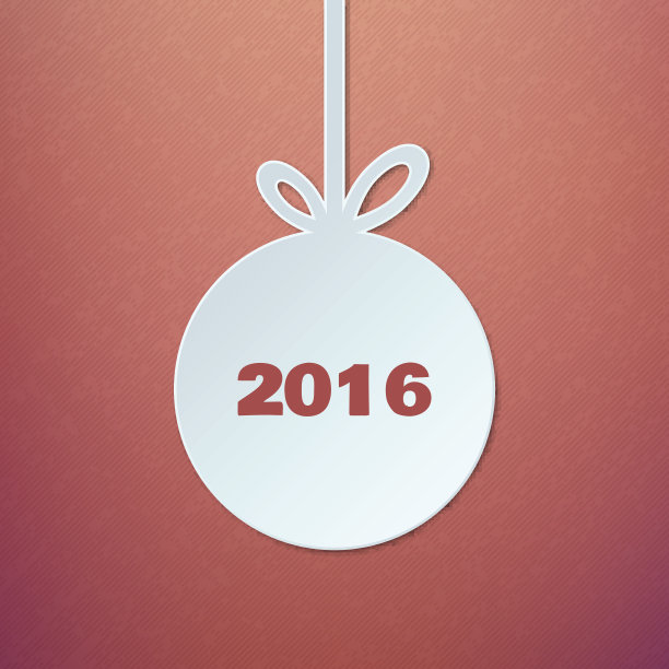 摘要纸圣诞球矢量图片下载