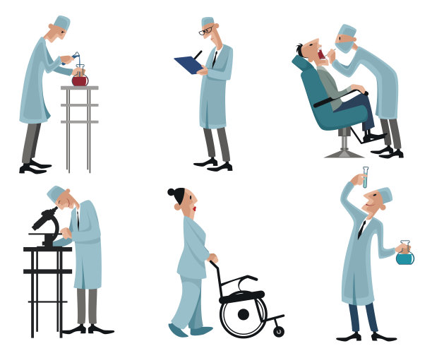 6个工作的医生图片下载