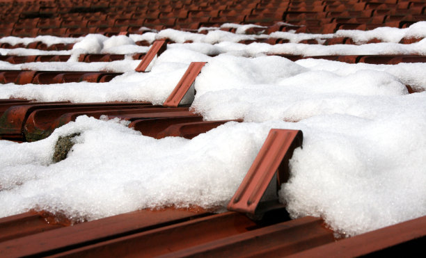 屋顶上的雪图片下载