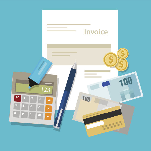 发票发票支付钱计算器支付图片下载