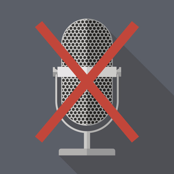 交叉麦克风图标图片下载