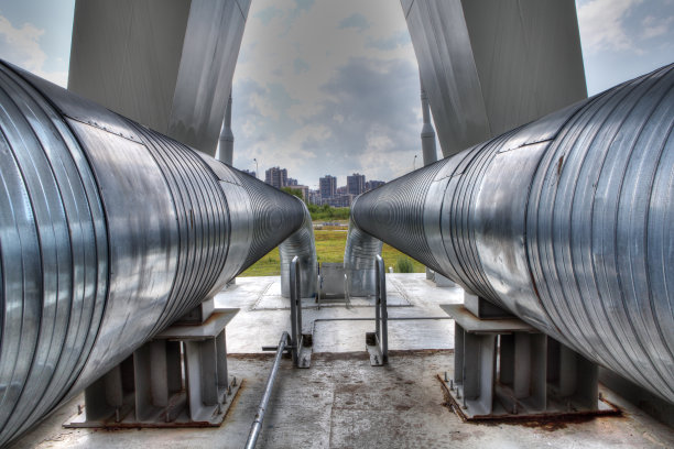 热水管道，过江图片下载