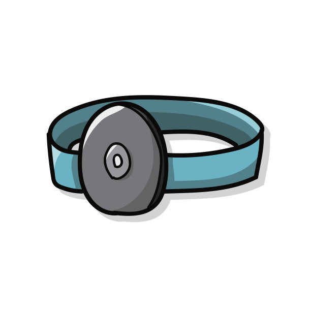 听诊器彩色涂鸦图片下载