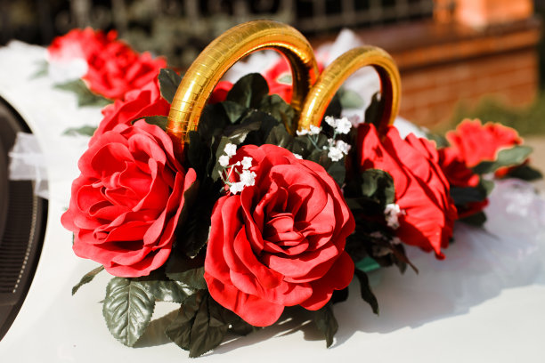 婚礼装饰车图片下载