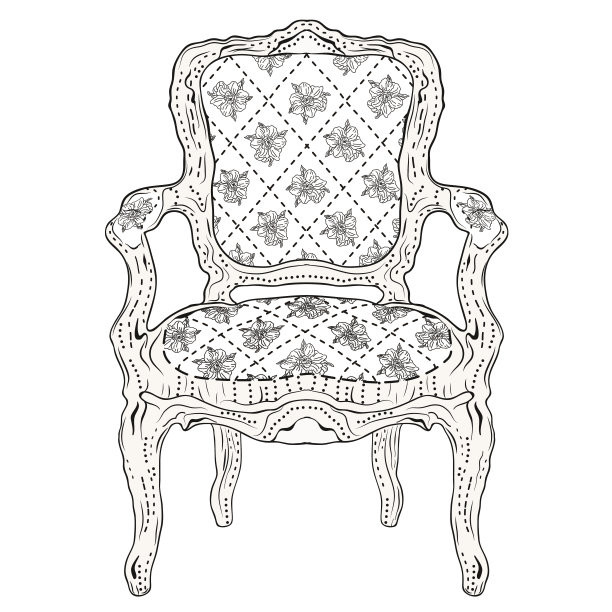 古董椅子图片下载