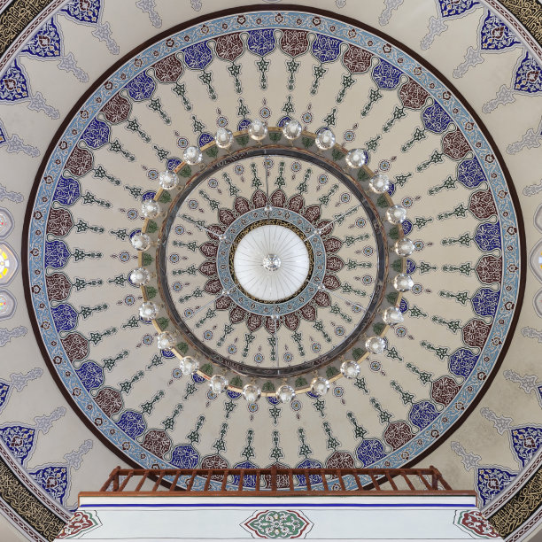 摩达清真寺-伊斯坦布尔的圆顶图片下载