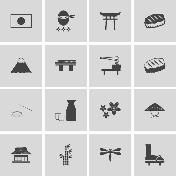 日本的图标图片下载