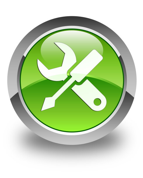 设置图标亮绿色圆形按钮图片下载