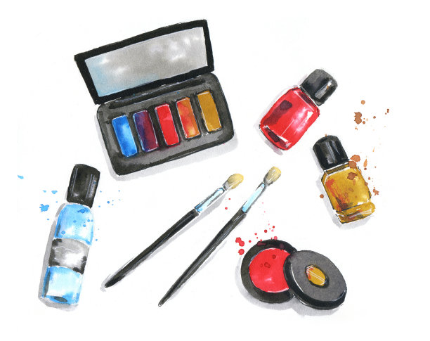 化妆品套装图片下载