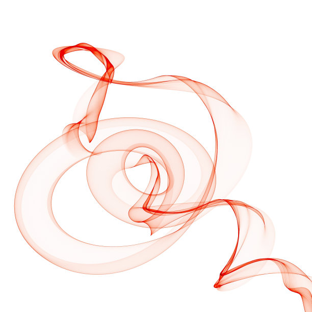 抽象的烟在白色图片下载