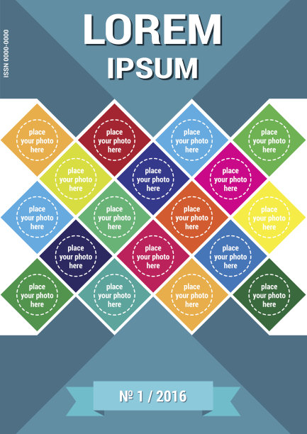 科学杂志，小册子或书籍封面图片下载