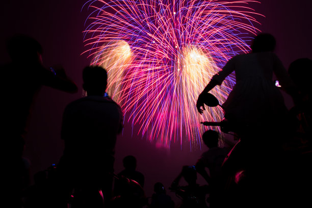 烟花在河内图片下载