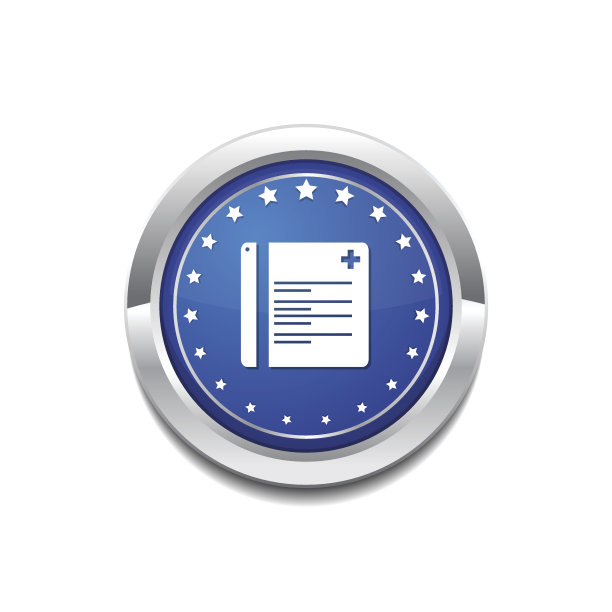 文件蓝色矢量图标按钮图片下载