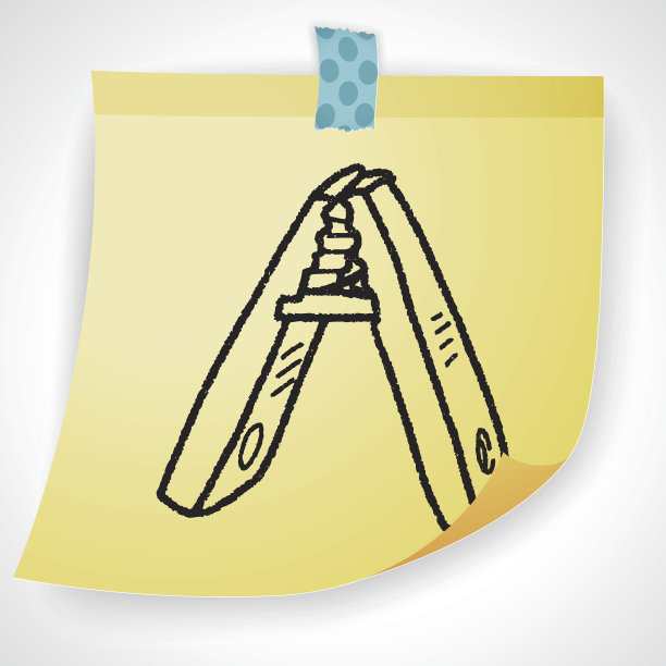 衣夹涂鸦图片下载