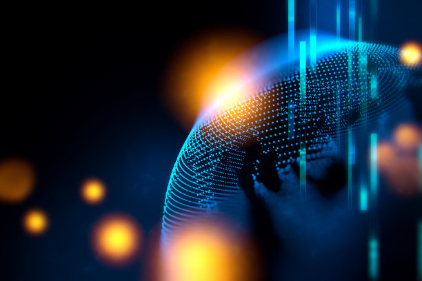 地球未来技术抽象背景图片下载