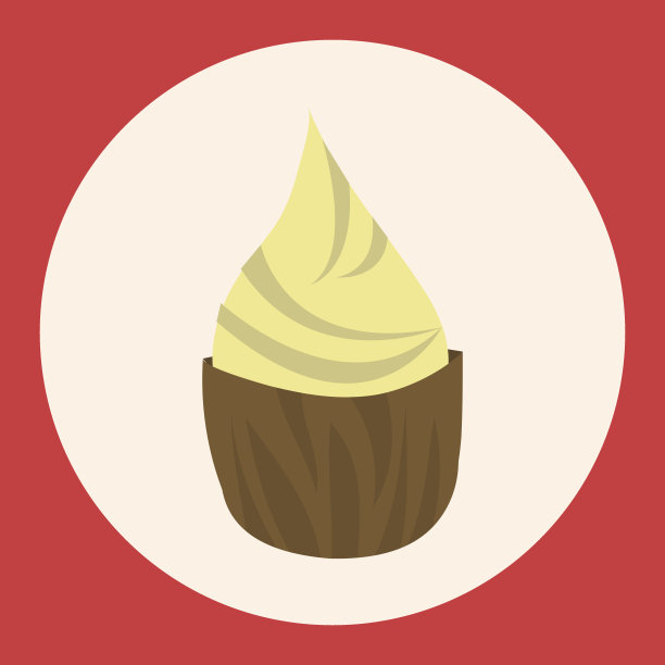 装饰蛋糕元素向量，eps图片下载