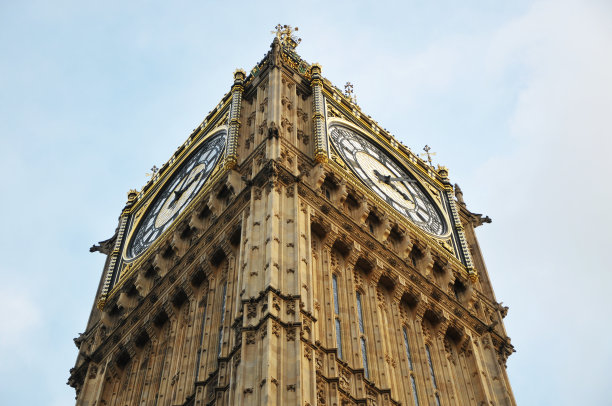 英国伦敦的大本钟图片下载