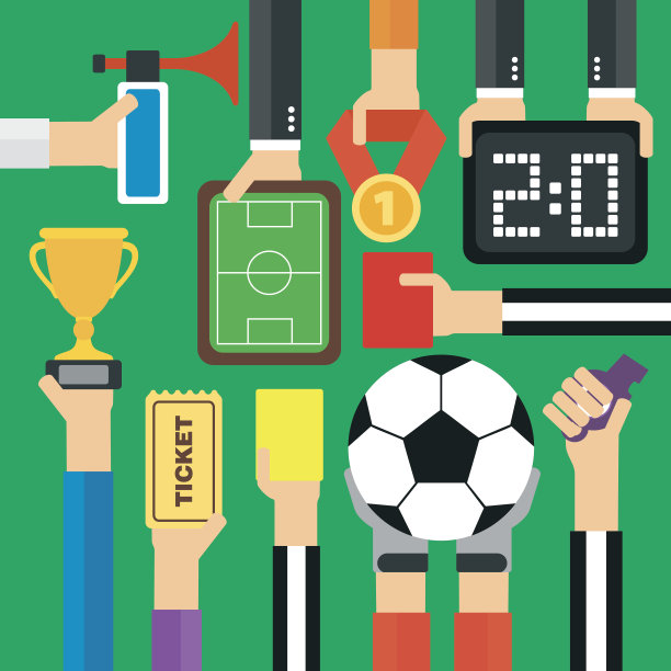 现代足球平面设计图片下载